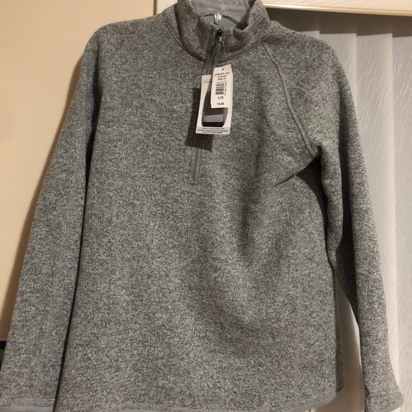 Stormpack by Sunice Sweaters - NWT Sun Ice Long sleeve zip fleece top heathered grey Large